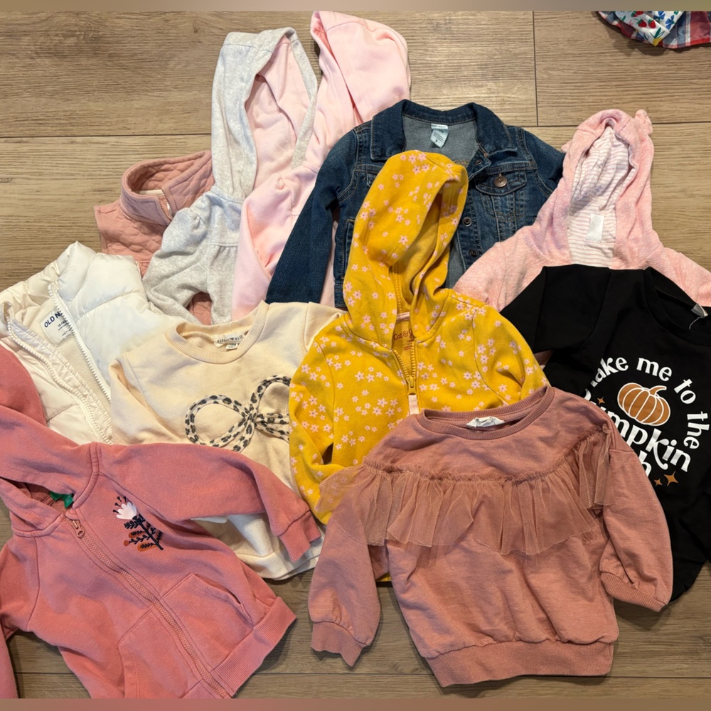 18M Cozy Jackets/Sweaters Bundle